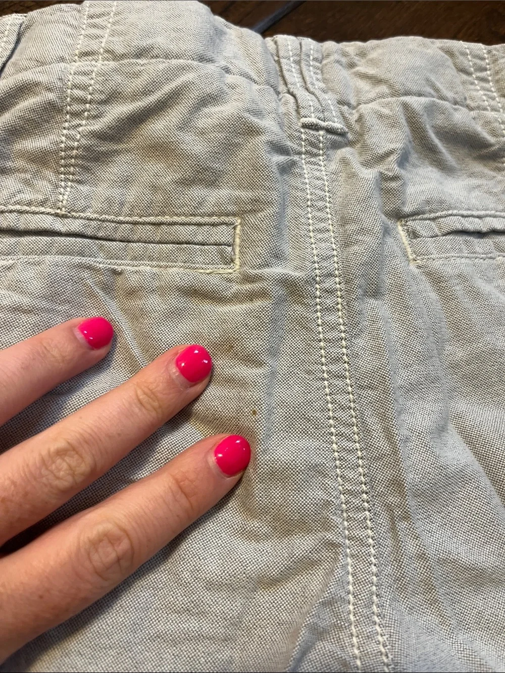 Kids Casual Light Gray Shorts